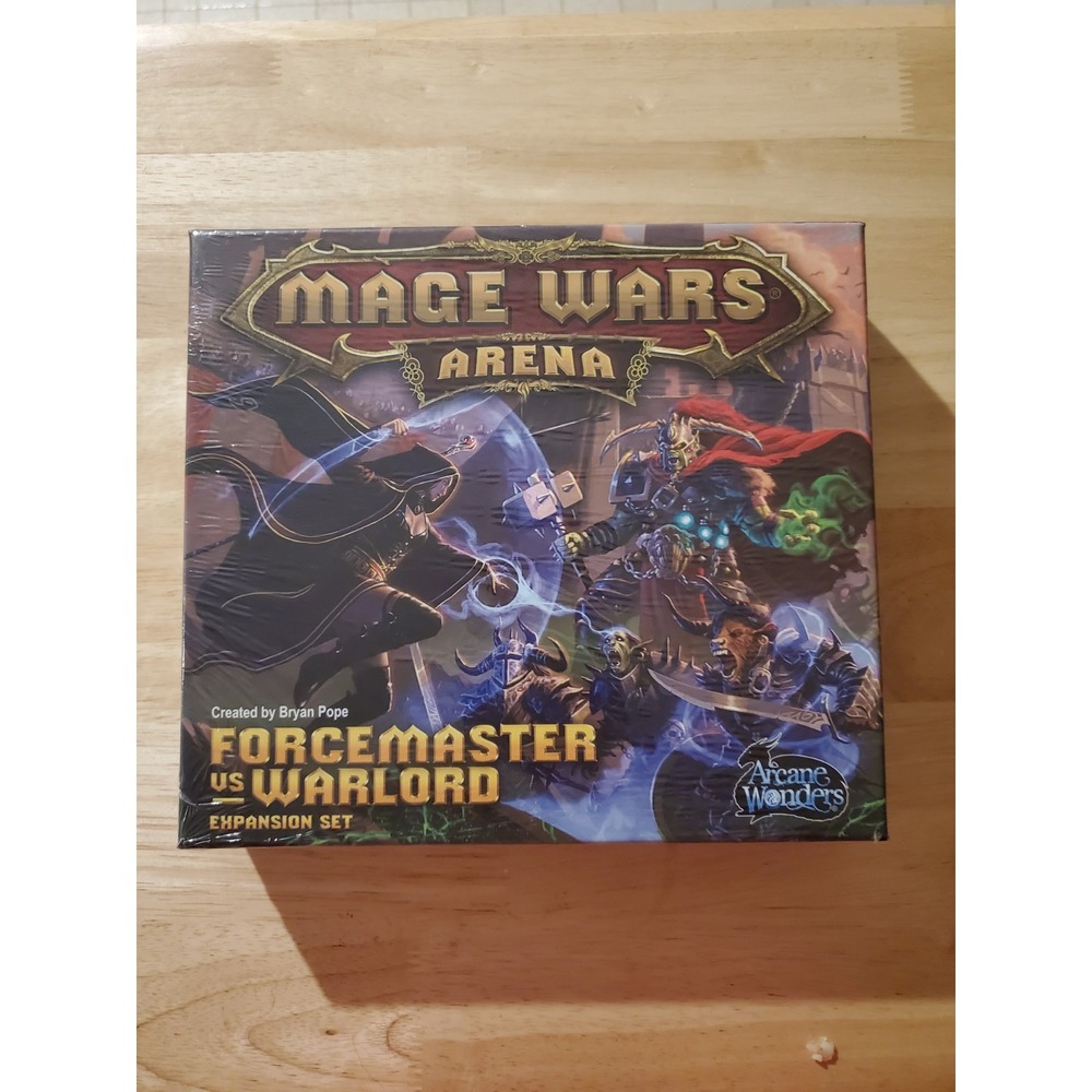 Mage Wars: Forcemaster vs. Warlord Expansion‎ Set Game